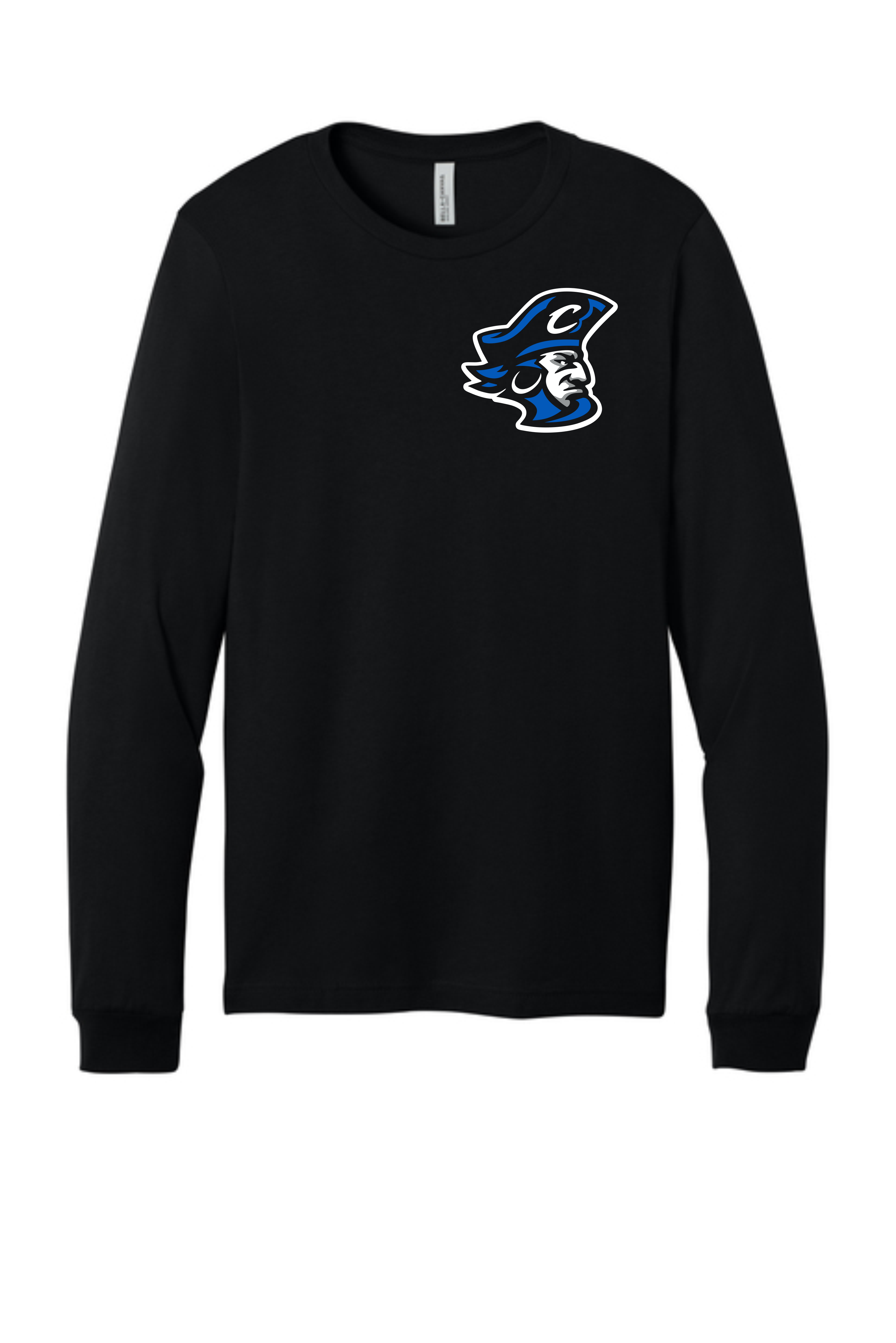 "Custom Football" Adult Long Sleeve Tee