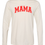 Thumbnail: "Mama with Hearts" Adult Long Sleeve Tee