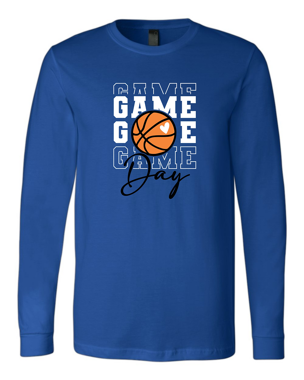 Thumbnail: "Game Day Repeat" Adult Long Sleeve Tee