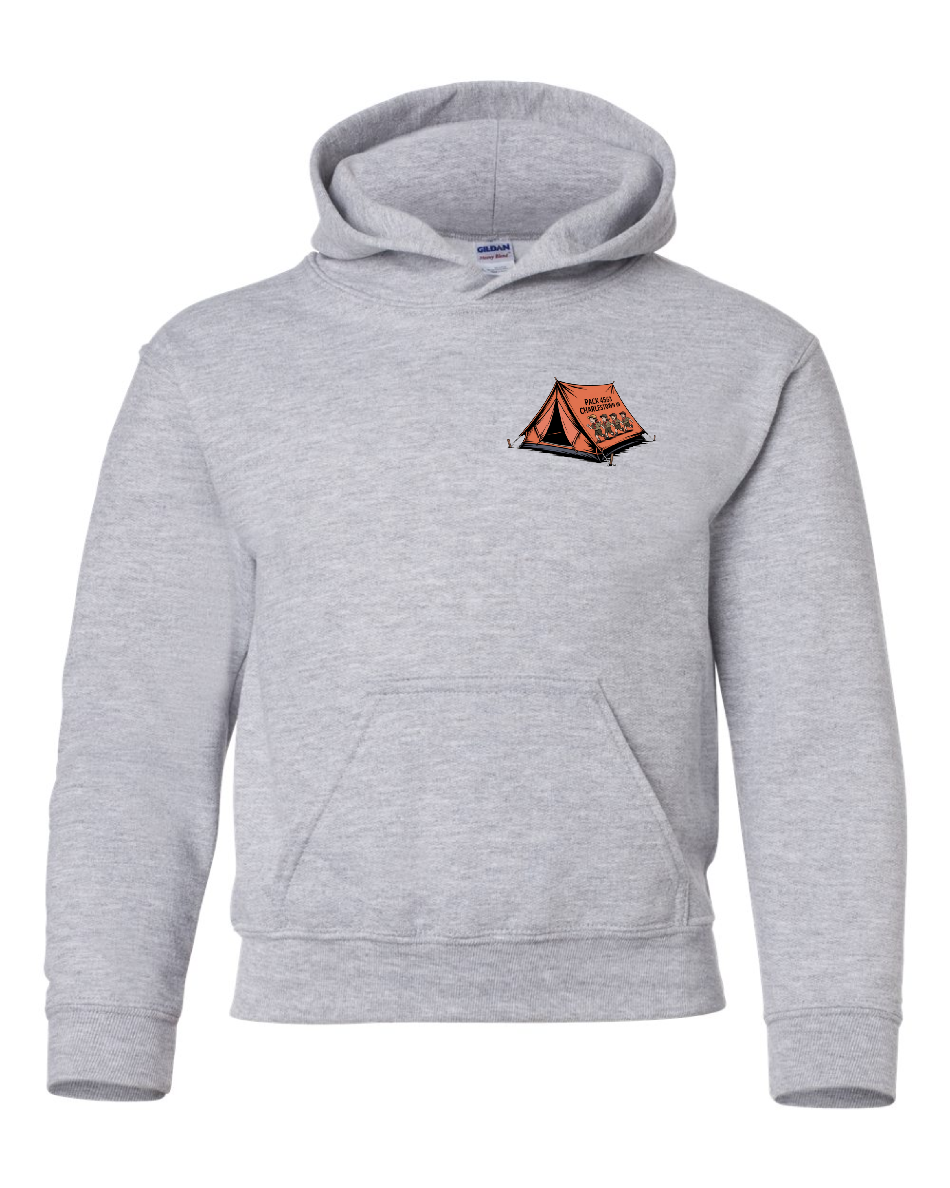 "Cub Scout Pack 4563" Youth Hooded Sweatshirt