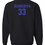 Thumbnail: "Bump Set Spike Repeat" Youth Crewneck Sweatshirt