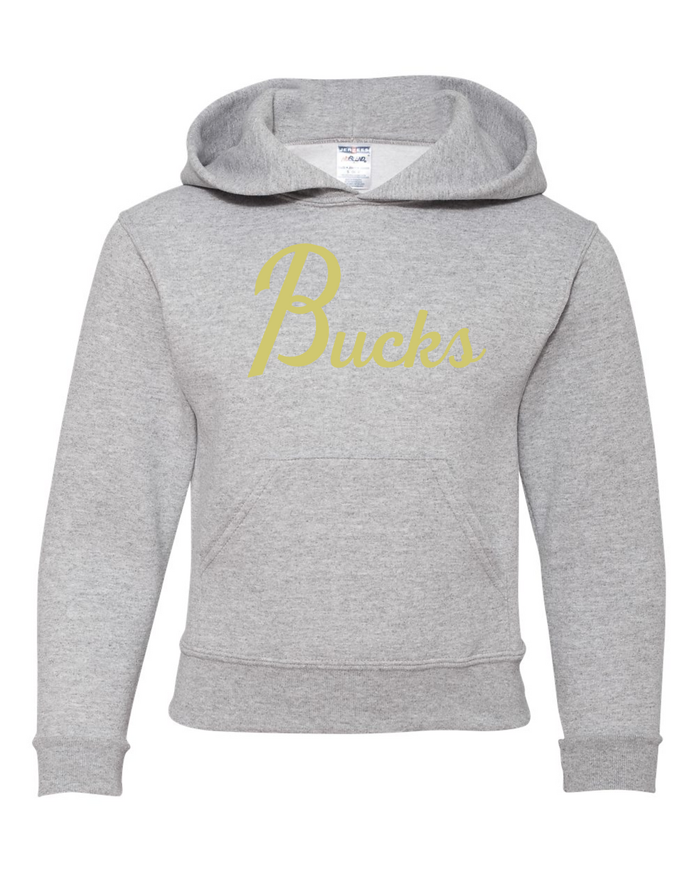 Thumbnail: "Bucks Script Puff Vinyl" Youth Hoodie
