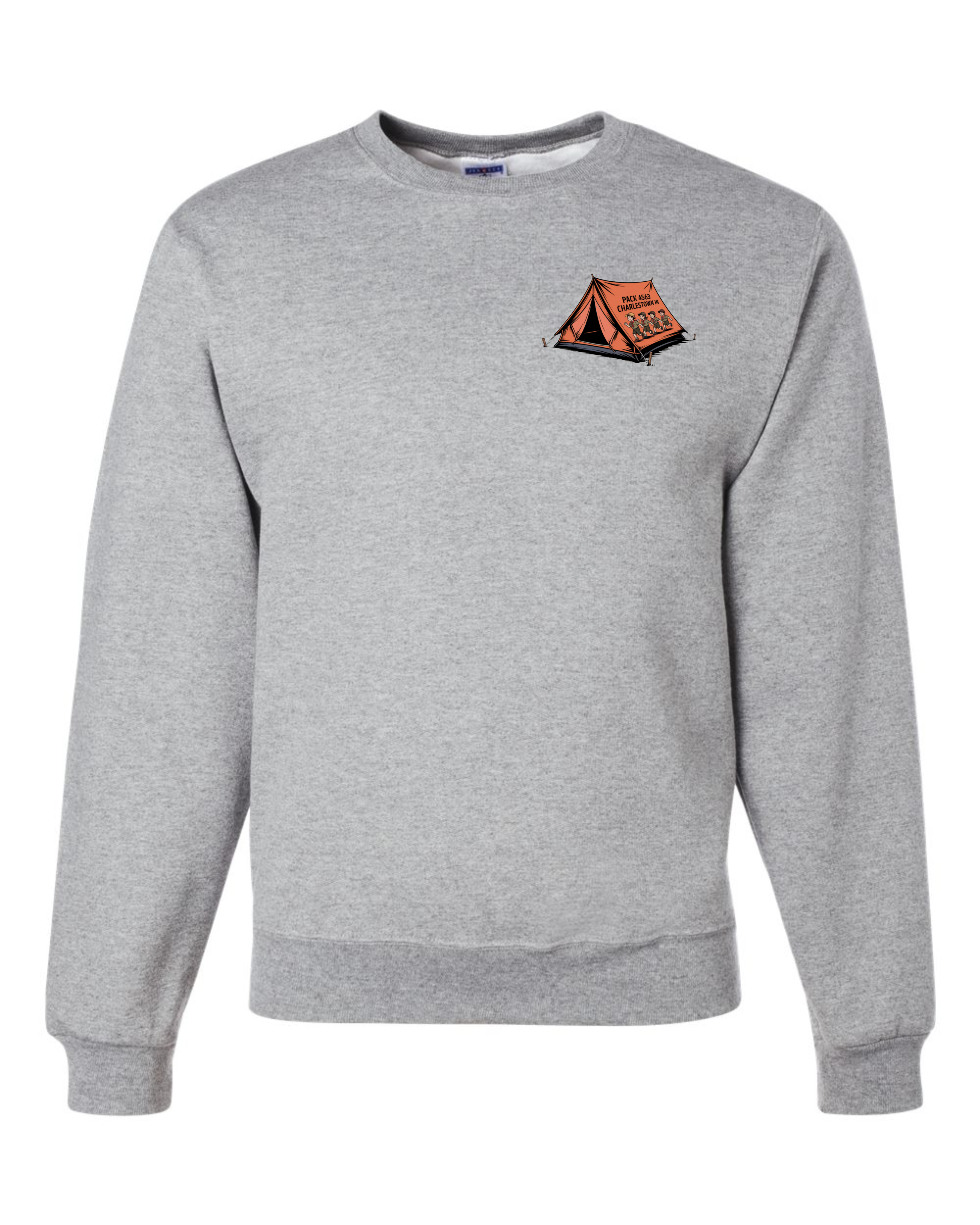 "Cub Scout Pack 4563" Adult Crewneck Sweatshirt