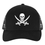 Thumbnail: "Embroidered Pirate Skull" Black with Skulls Snapback Hat