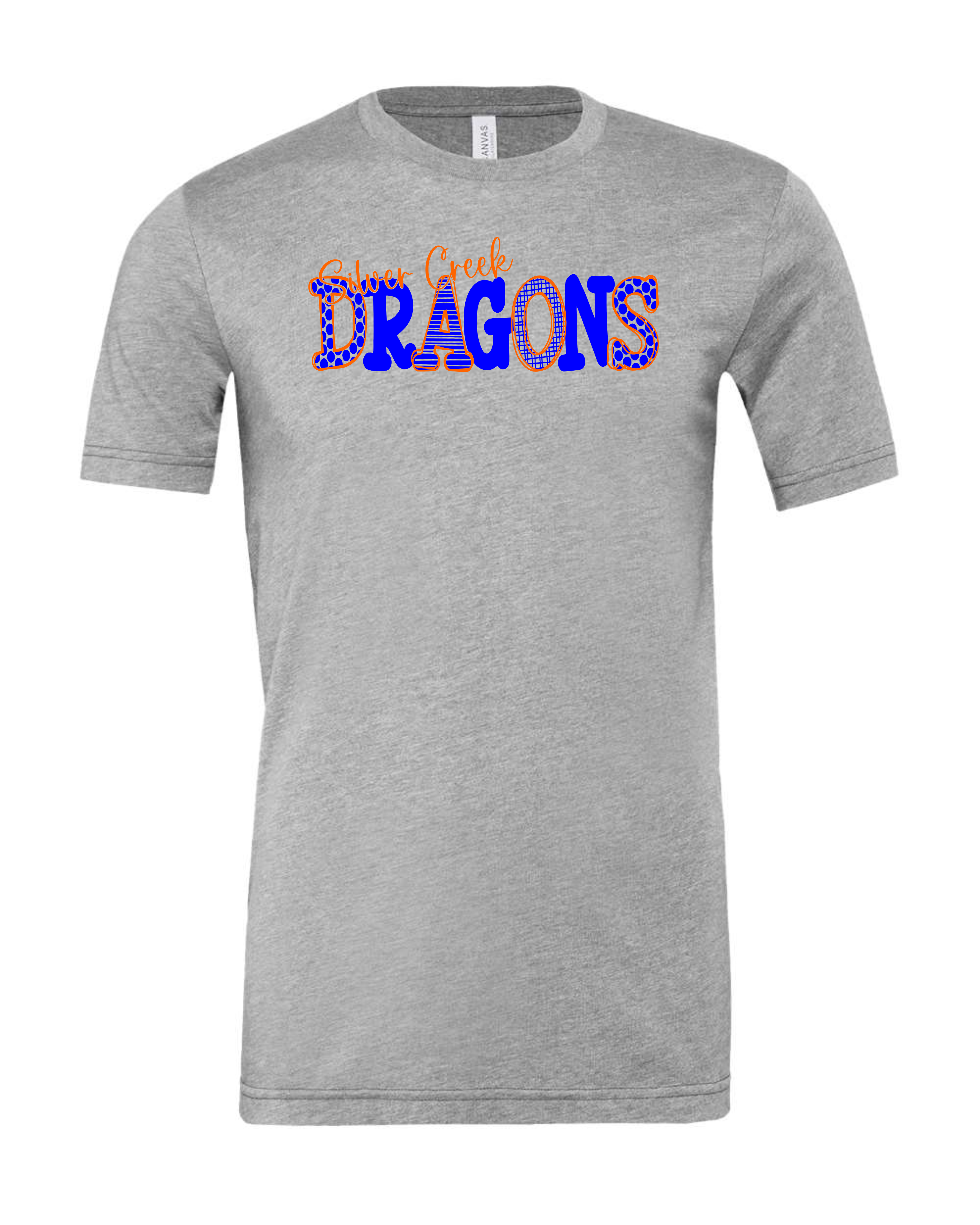 "Silver Creek Dragons" Adult Short Sleeve Tee