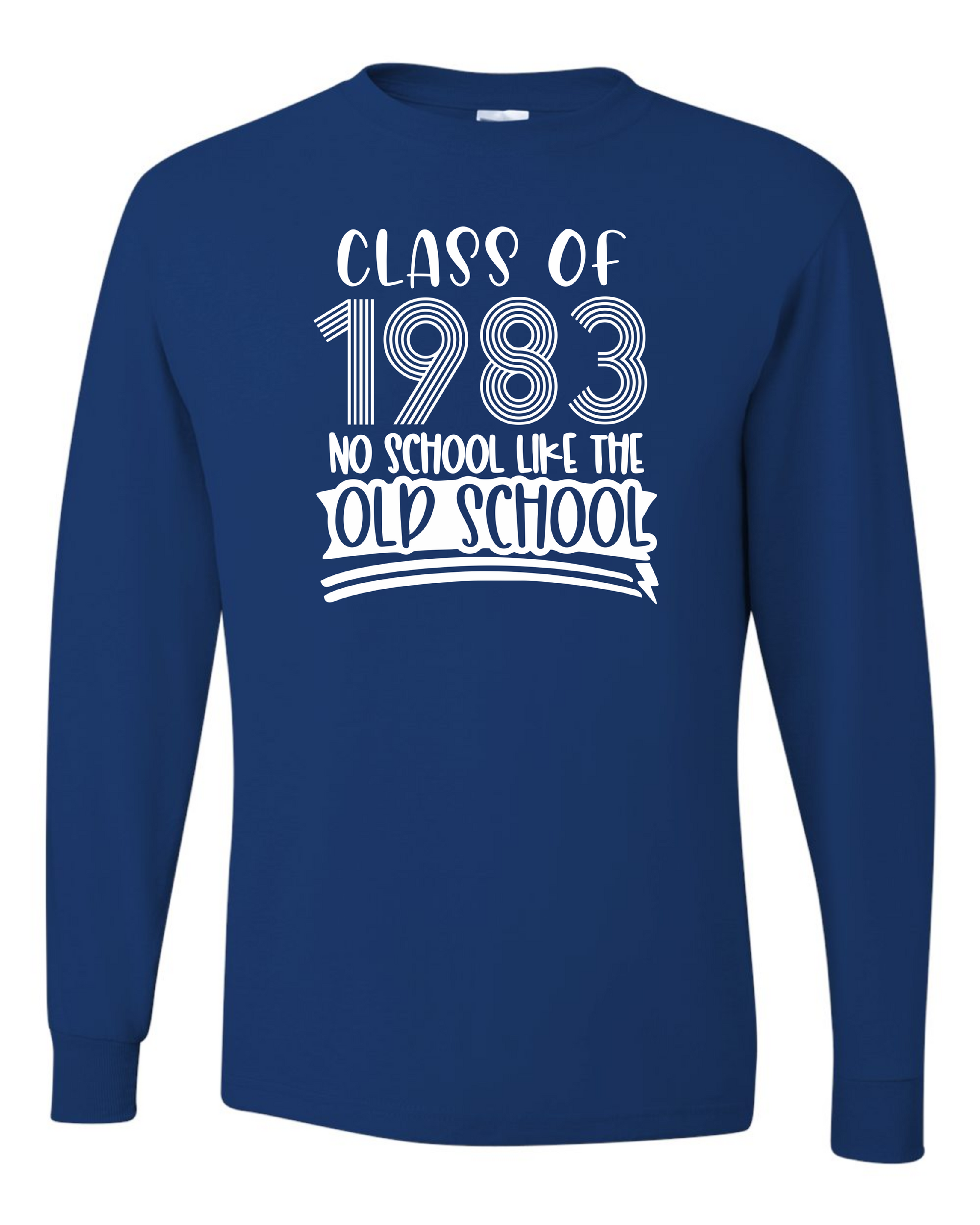 "Charlestown Class of 1983" Adult Long Sleeve