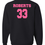Thumbnail: "Valkyries-Black/Pink" Adult Crewneck Sweatshirt