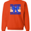 Thumbnail: "Dragons Repeat with Bow " Adult Crewneck Sweatshirt