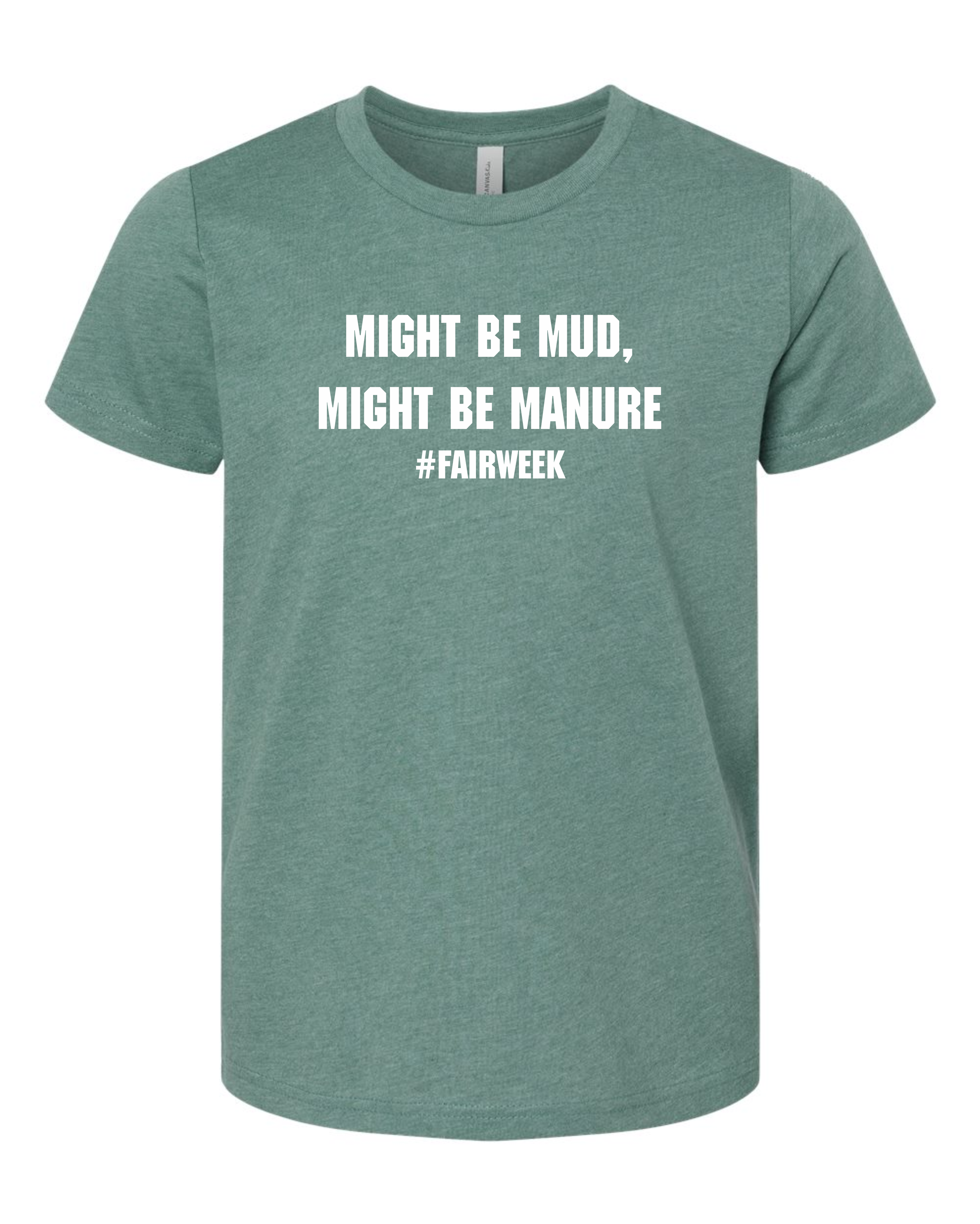 "Might Be Mud" Youth Short Sleeve Tee