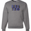 Thumbnail: "Volleyball Rubber Stamp" Youth Crewneck Sweatshirt