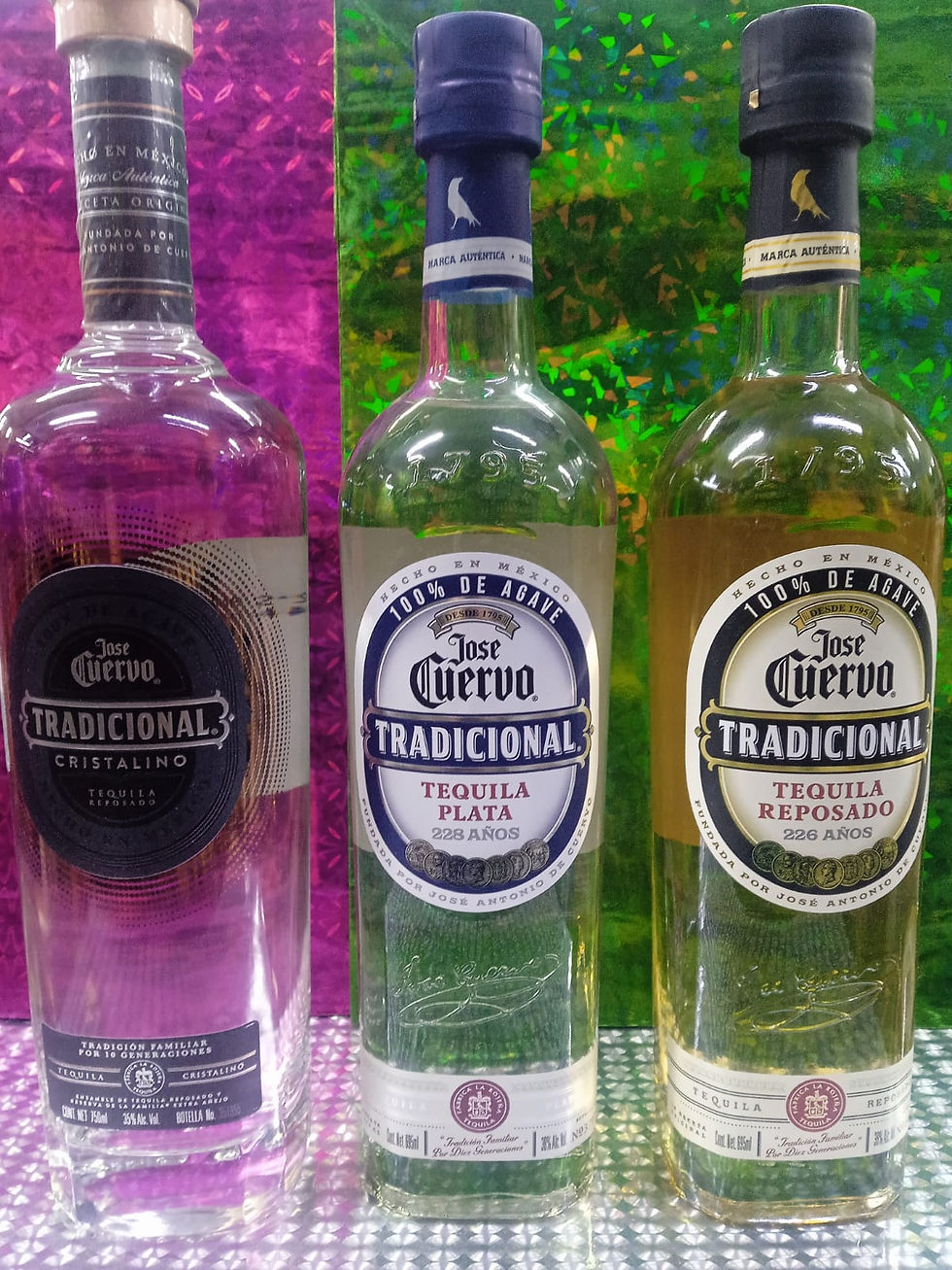 Tradicional Cristalino-Plata-Reposado