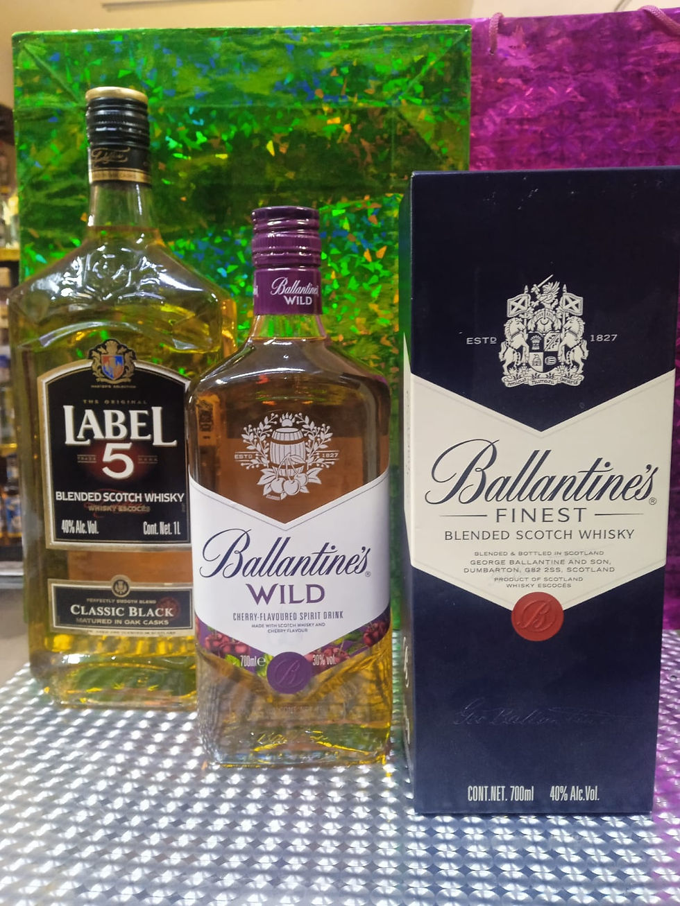 Label 5-Ballantines Finest- Wild