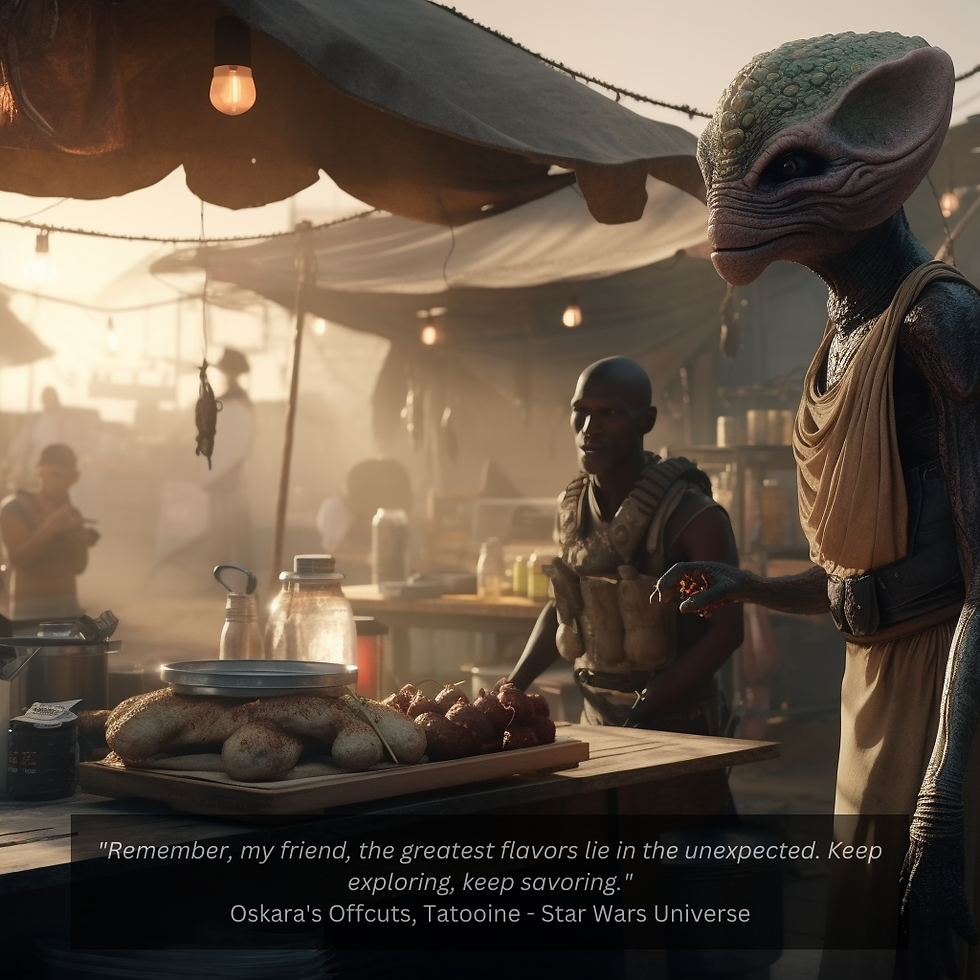 Street Vendors Around The Universes