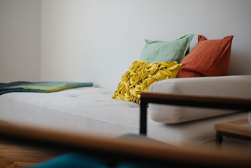 Couch in psychotherapeutischer Praxis in 1190 Wien