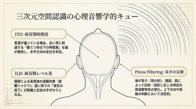 三次元空間認識の心理学的キュー