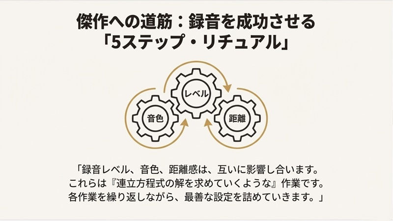 ピアノ録音成功の秘訣