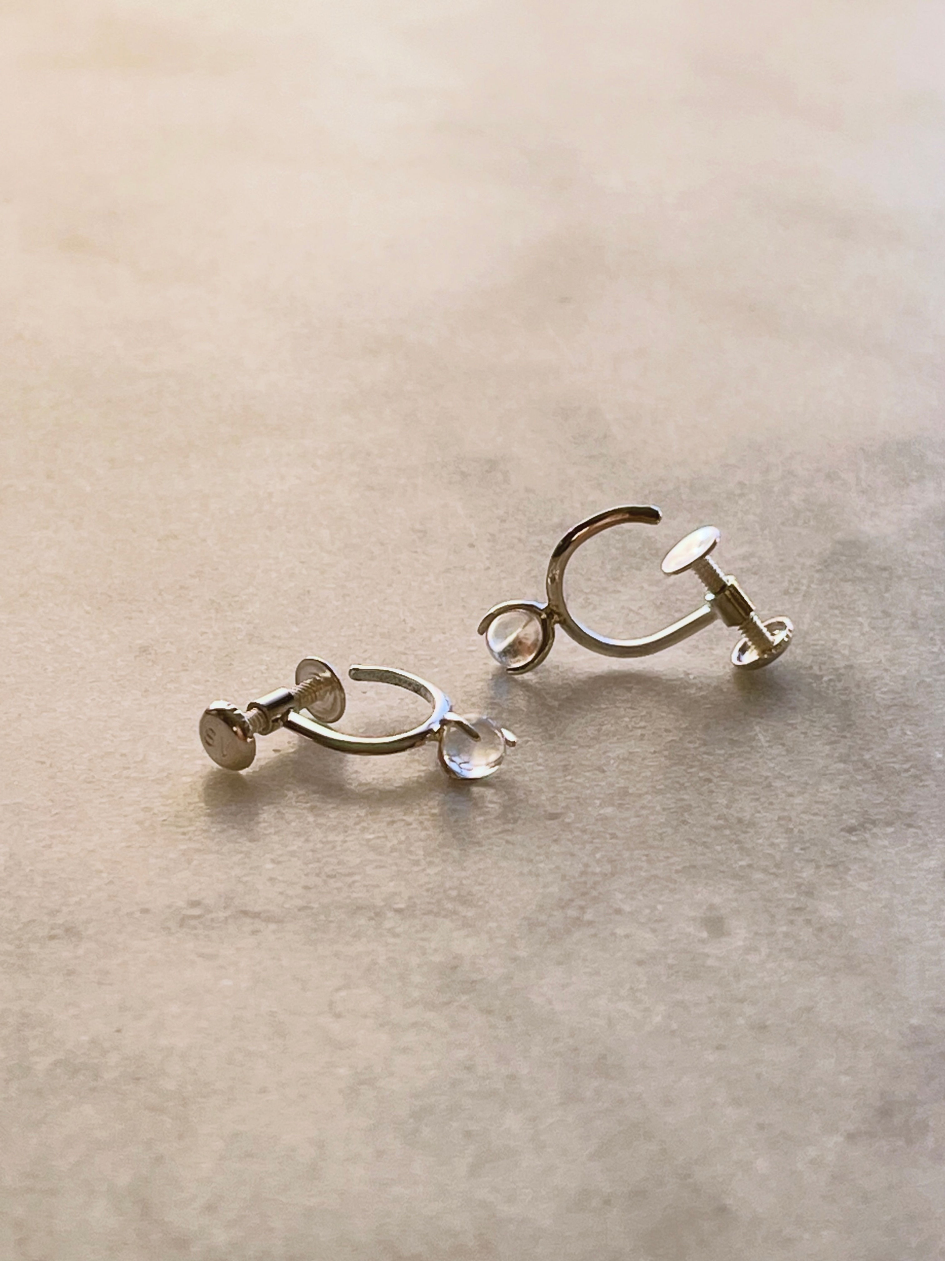 Dewdrops ( Screw Back ) - Silver