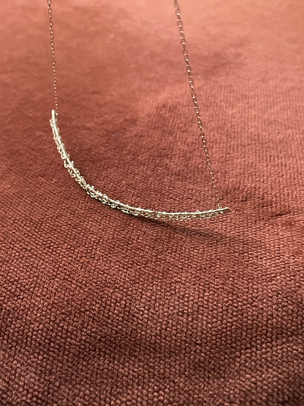 サムネイル： Chain Stitch Necklace - 10ky