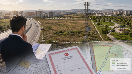 Kamulaştırmasız el atma tespiti için taşınmaz, imar planı ve tapu kaydı incelemesi