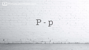 Alphabet P