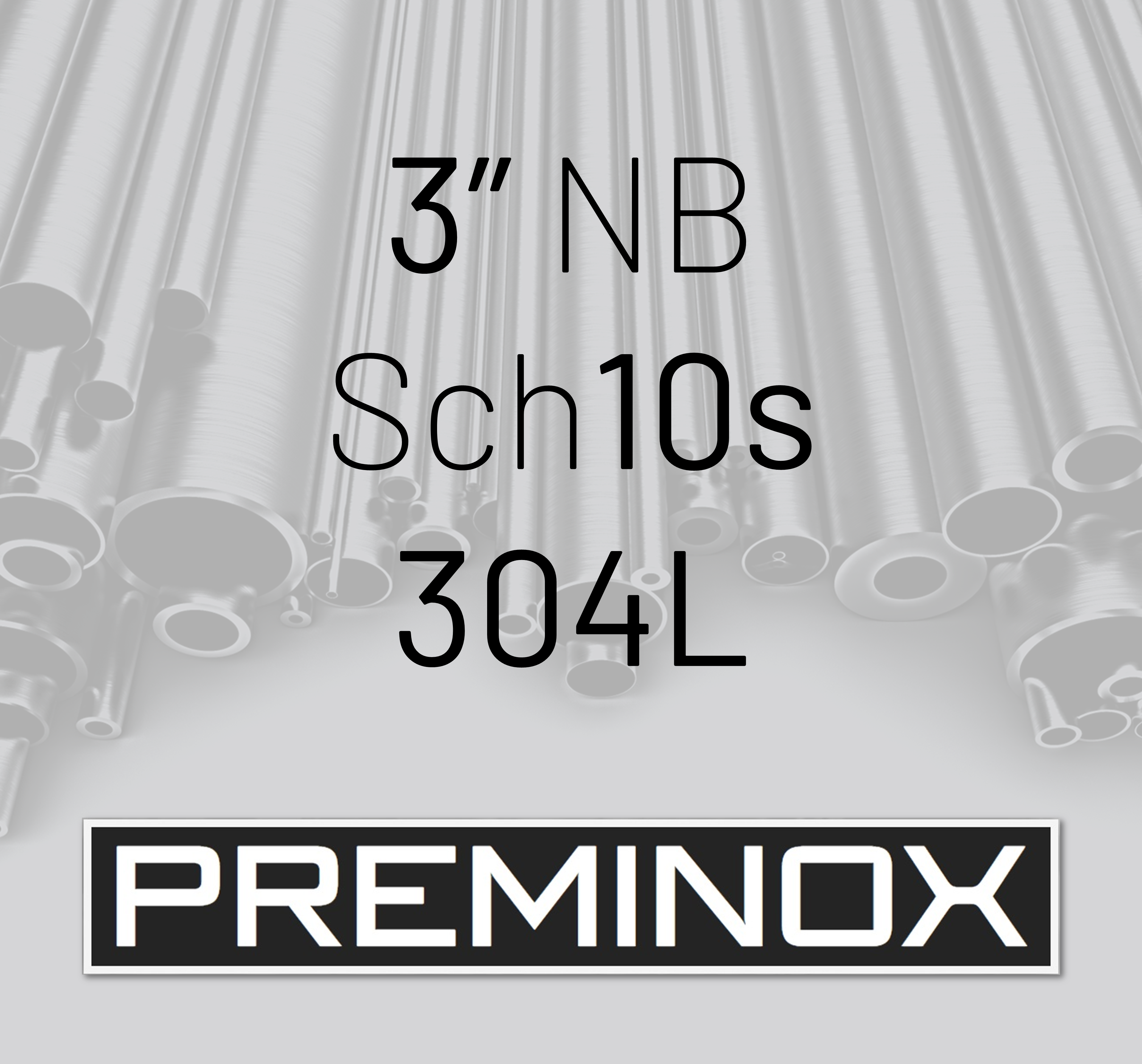 3" NB SCH10S Welded Stainless Steel Pipe SA/A312 TP304L