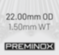 22.00mm OD x 1.50mm WT Seamless Stainless Steel Tube 304L