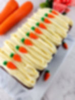Carrot Cake Loaf with Cream Cheese Frosting
