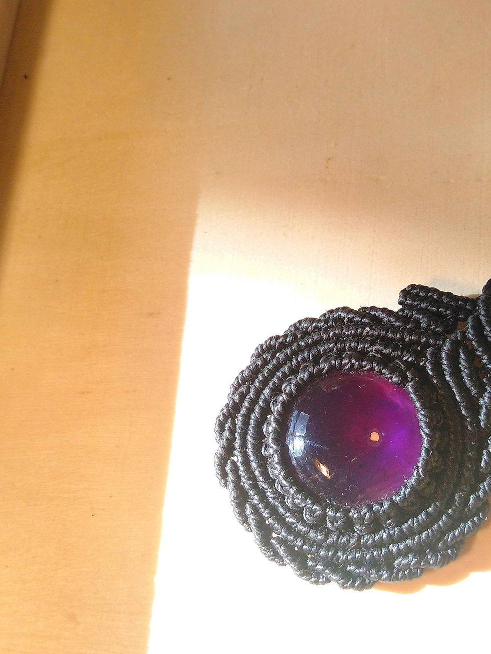 Miniature : Collier améthyste 
