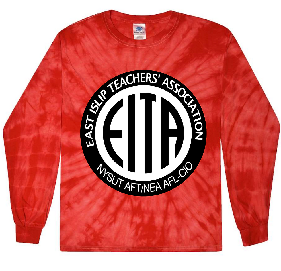 Thumbnail: EITA Tie Dye Long Sleeve Front logo only