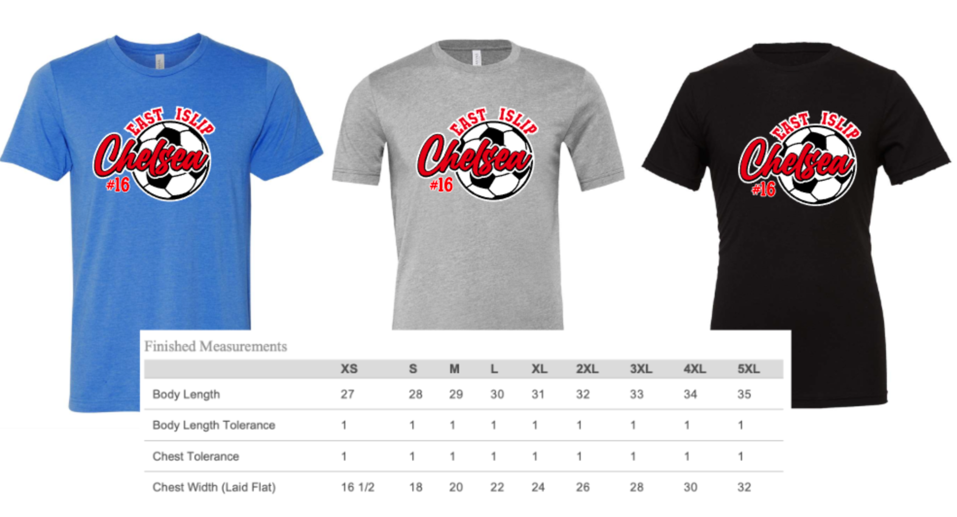 Team Chelsea Adult Unisex Shirt