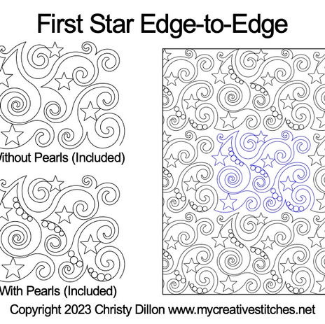 first-star-e2e-pearls pantograph
First star pearls e2e pantograph
First star pearls pantograph
Stars and swirls pantograph
Stars and pearls pantograph