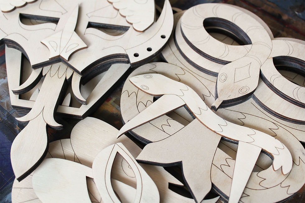 LASER CUT PIECES