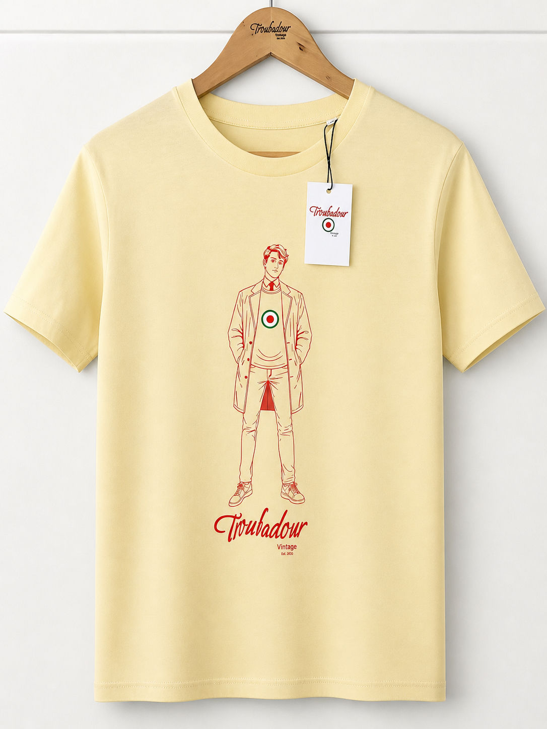 The Jimmy tee - Cooled Yellow