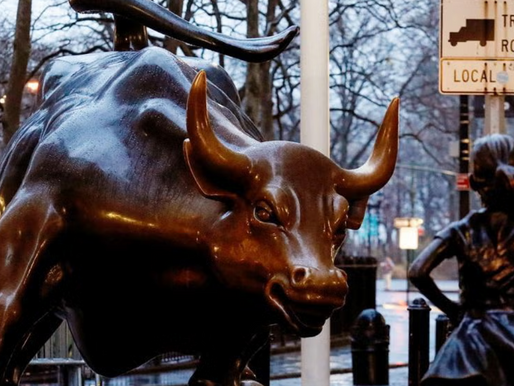 Wallstreet Bull and Little Girl