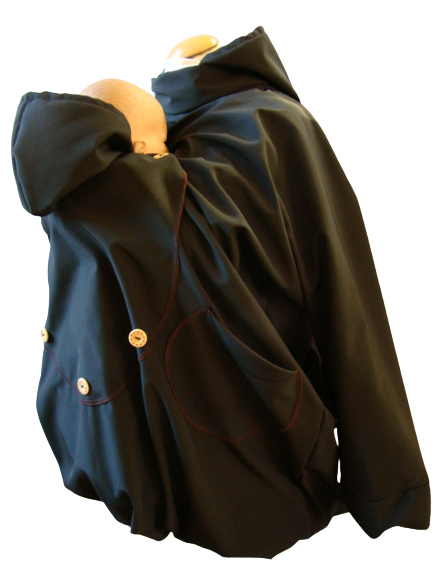 Miniature : Poncho de portage  imperméable "resserable"