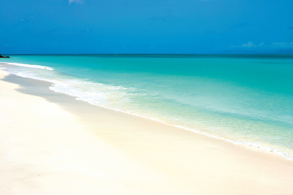 One of Antigua's 365 beaches.