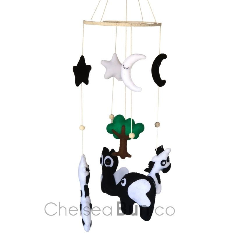 Thumbnail: Hanging Felt Cot Mobiles