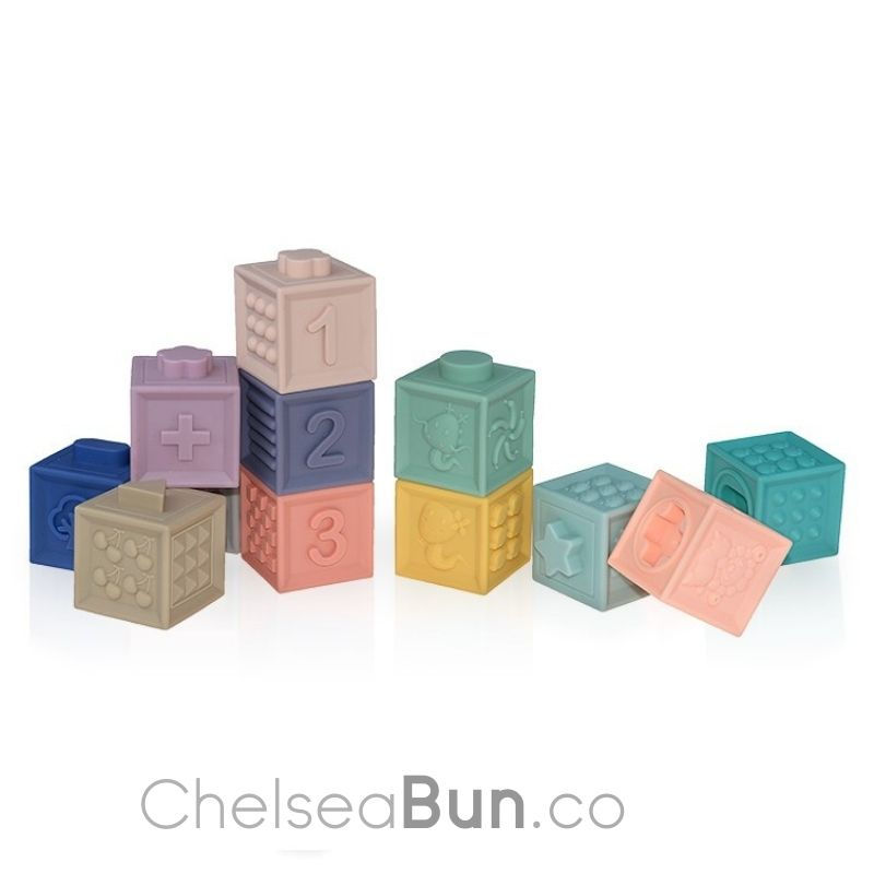 Thumbnail: Chelsea Bun Silicone Building Blocks 