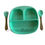Thumbnail: Heavy Silicone Plate:  Suction Plate and bamboo and silicone Spoon & Fork