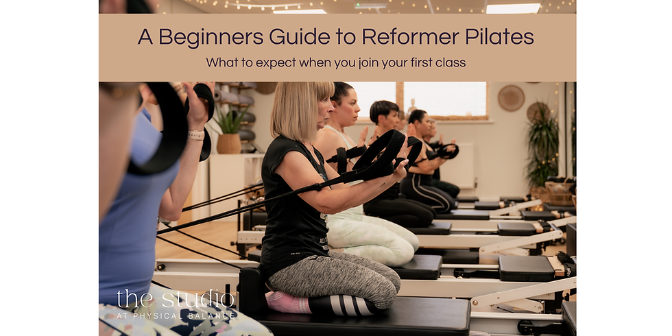 A Beginner's Guide to the Reformer