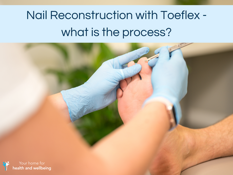 Nail Reconstruction with Toeflex - what is the process?