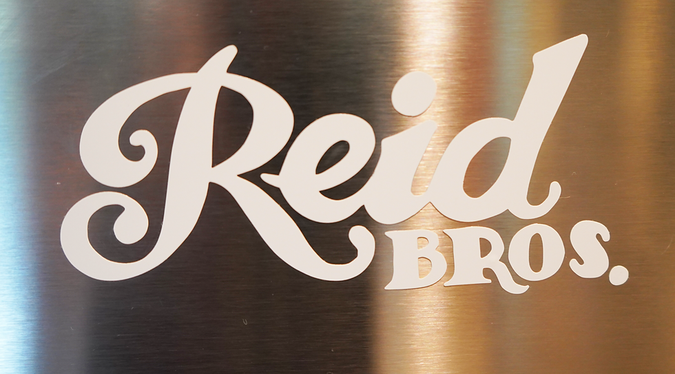 Thumbnail: "Reid Bros." Transfer Sticker (White)