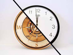 Clock Vs Compass