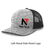 Thumbnail: Pacific Headwear Aggressive Heather Trucker Snapback Cap  Style # 106c