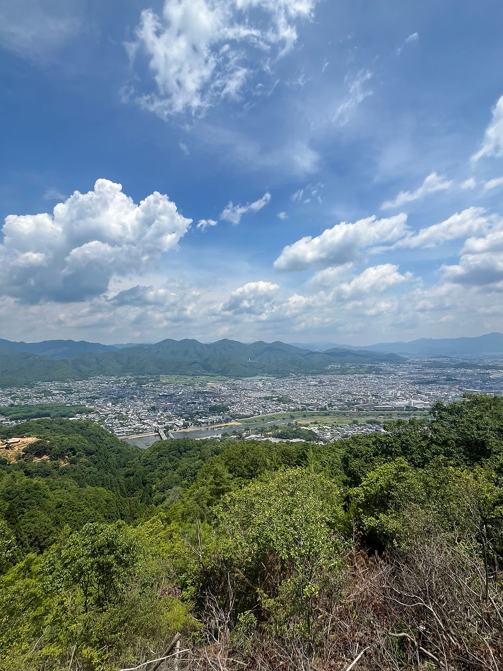 嵐山登山と五山の送り火下見