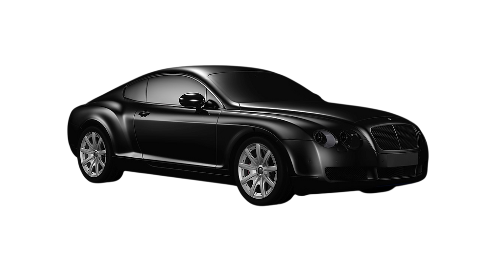 Black luxury limousine for chauffeur service in Kildare