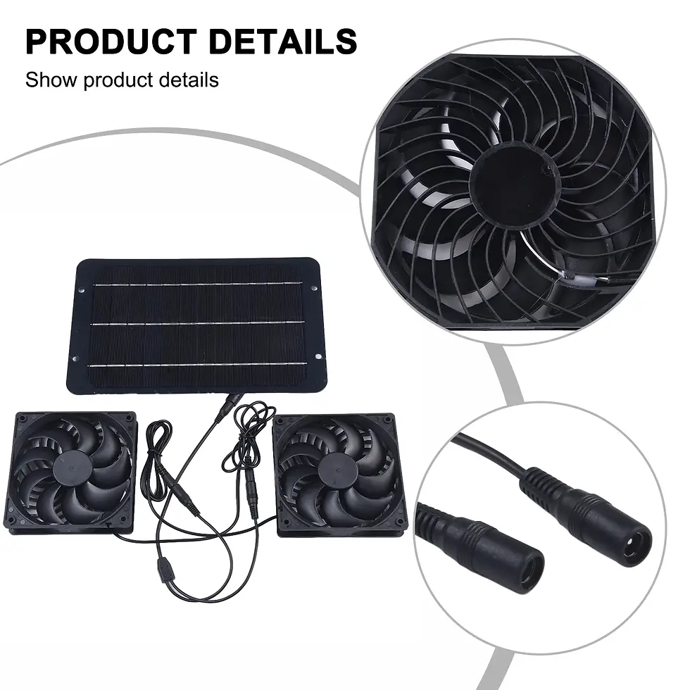 Thumbnail: Oratas Auto-Cooling & Solar-Powered Fan