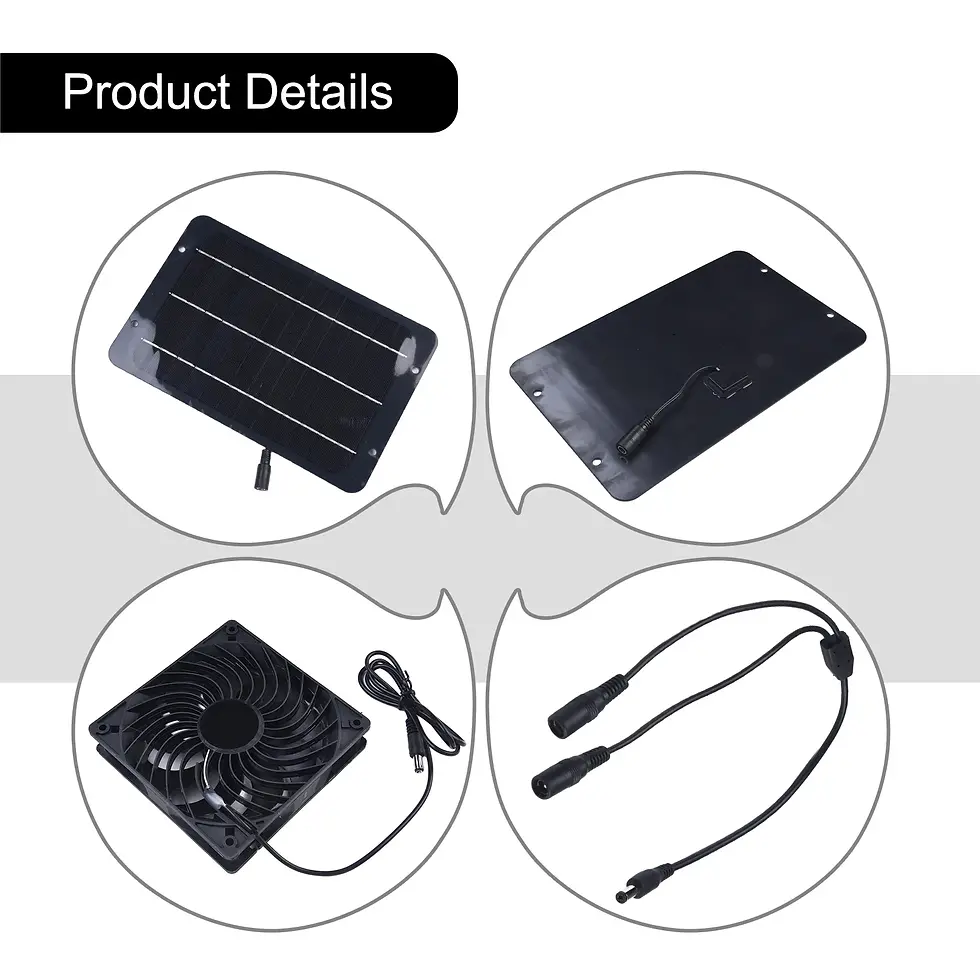 Thumbnail: Oratas Auto-Cooling & Solar-Powered Fan