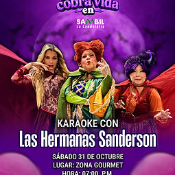 KARAOKE CON LAS HERMANAS SANDERSON