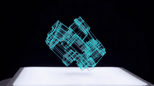 new product concepts in digital 3d rotation